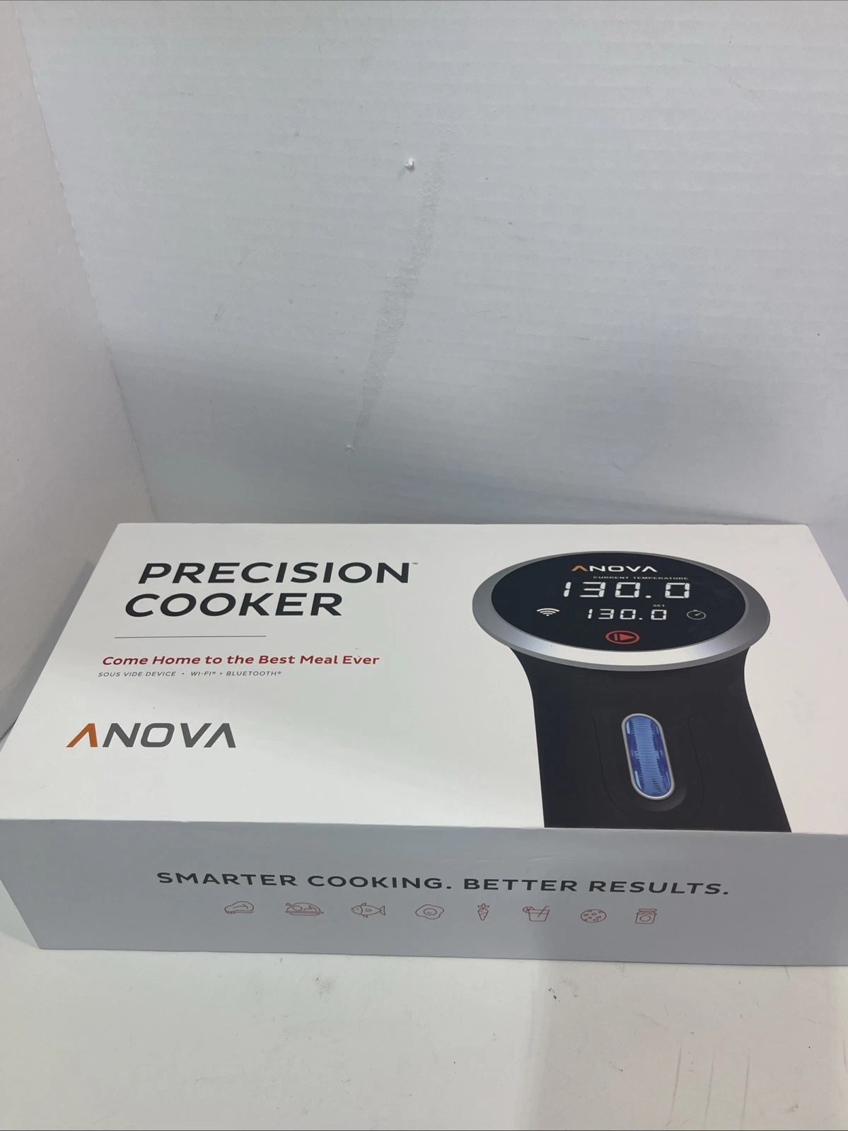 Anova Precision Cooker 800 Watt 800w PC 2.1 Immersion Bluetooth WiFi Sous Vide
Opens in a new window