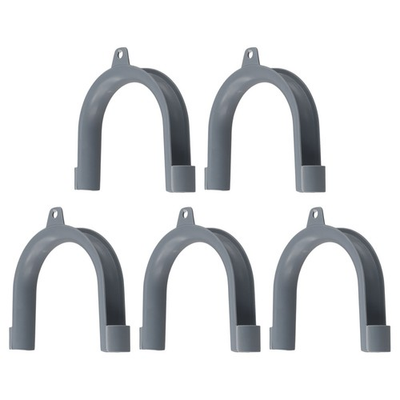 #ad U Shape Drain Hose Hooks 5PCS for Effective Laundry Organization Solutions $15.23