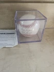 Bobby Thomson Ralph Branca Signed Official National League Baseball Autograph