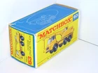 Original F Box for Lesney Matchbox #63c Dodge Crane Truck opposed inverted faces