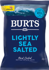 Burts Potato Chips - Lightly Sea Salted 40g - Pack of 20