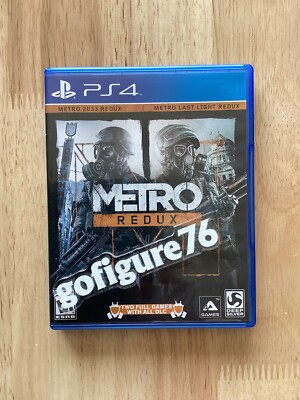 Metro Redux PS4 used- complete