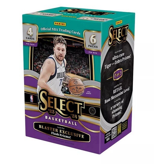 2023-24 Panini Select Blue Ice Parallels - RC's & Vets - Complete