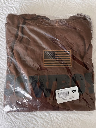 Dallas Cowboys NIKE Salute To Service Brown Long Sleeve Hoodie T-Shirt Men Large - Picture 4 of 4