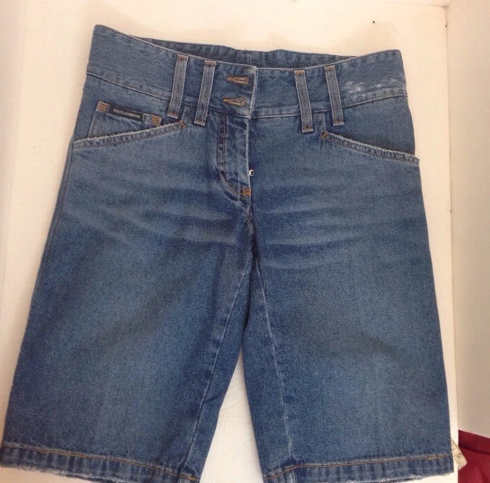Bermudas de mezclilla Dolce Gabbana talla 0