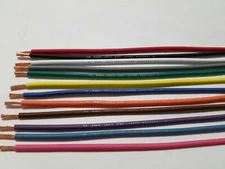 120 FEET AUTOMOTIVE  WIRE 12 AWG HIGH TEMP GXL 12 COLORS 10 FT LEGEND PRINT