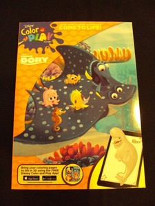 Details About New Disney Pixar Finding Dory Color Play Coloring Book Girlboys Kids - 