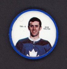1968-69 SHIRRIFF HOCKEY COINS  TOR.- 5  MIKE WALTON  26769
