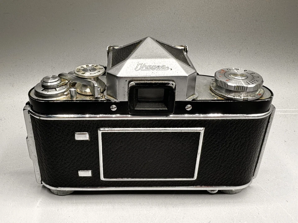 Ihagee Exakta IIa  mit Tessar 2,8/50mm Spiegelreflexkamera #6095233-39 - Bild 4 von 4