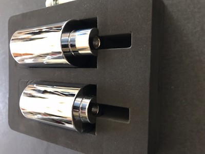 Chrome Frame Sliders Savers Crash Protectors SUZUKI GSXR 1000 2003-2004 No Cut!