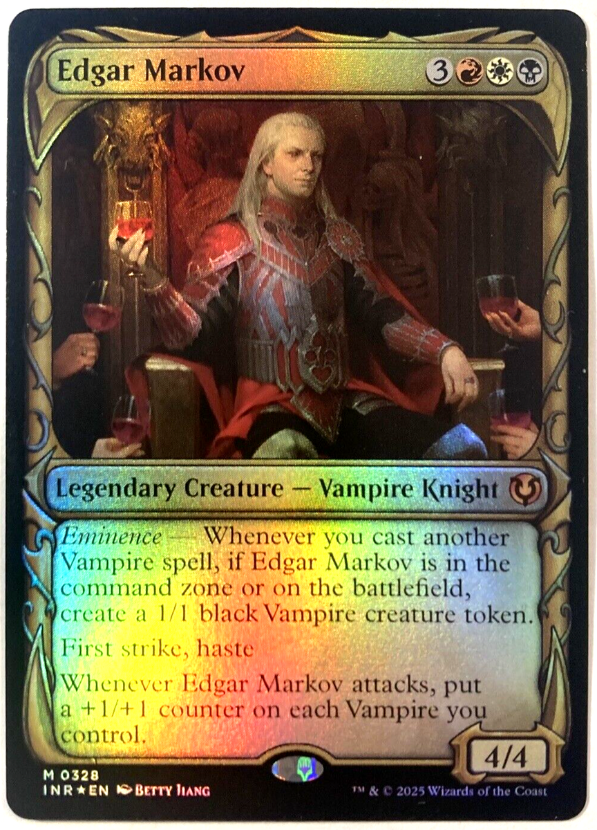 MTG Edgar Markov SHOWCASE FOIL Innistrad Remastered 0328 NM | eBay