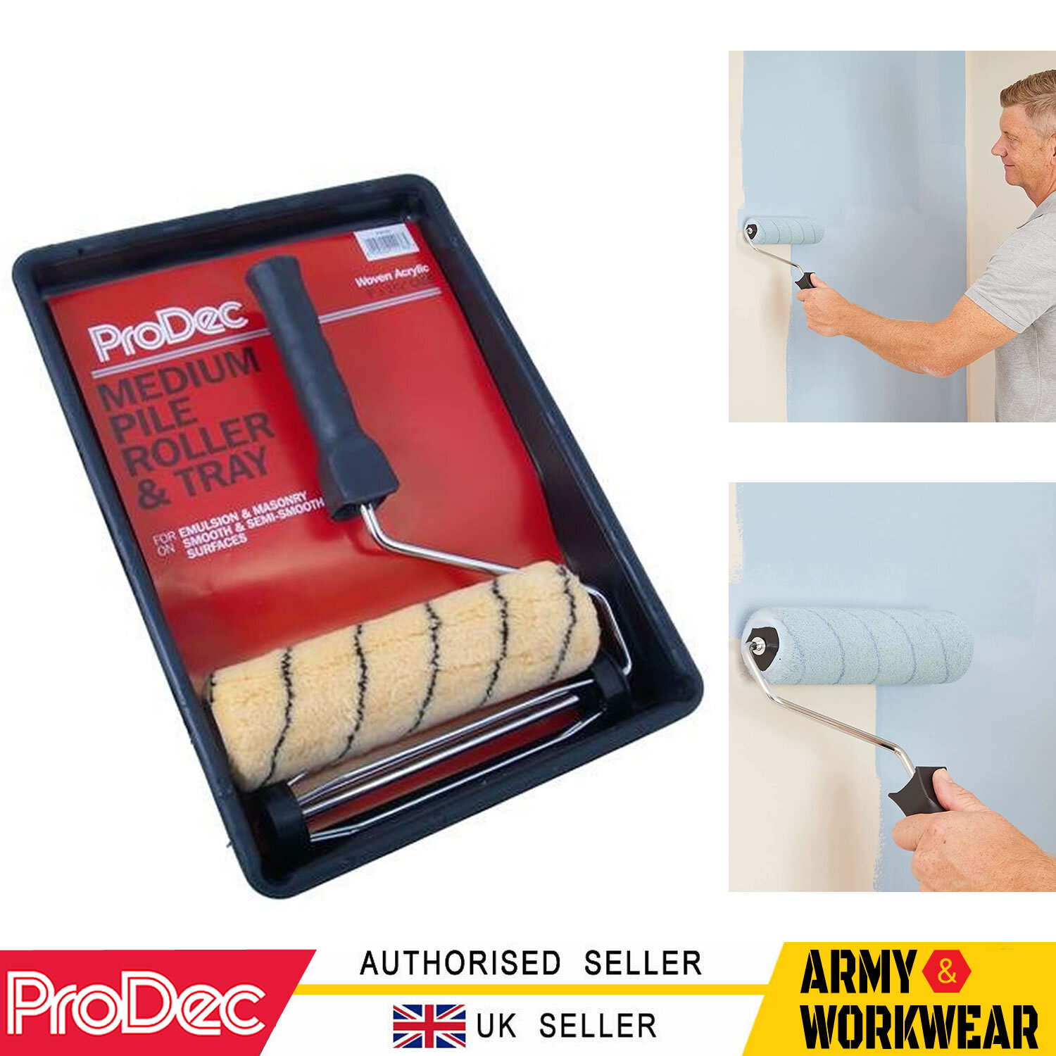ProDec Emulsion Paint Roller Kit 9