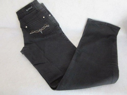 LAWMAN WOMEN'S WESTERN JEANS Black Sz 3 