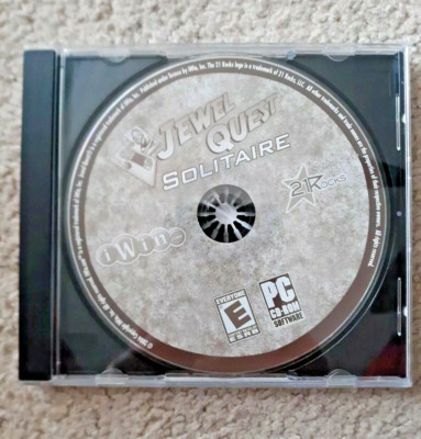 Jewel Quest Solitaire PC 2006 Game iWin Tested - FREE SHIPPING 