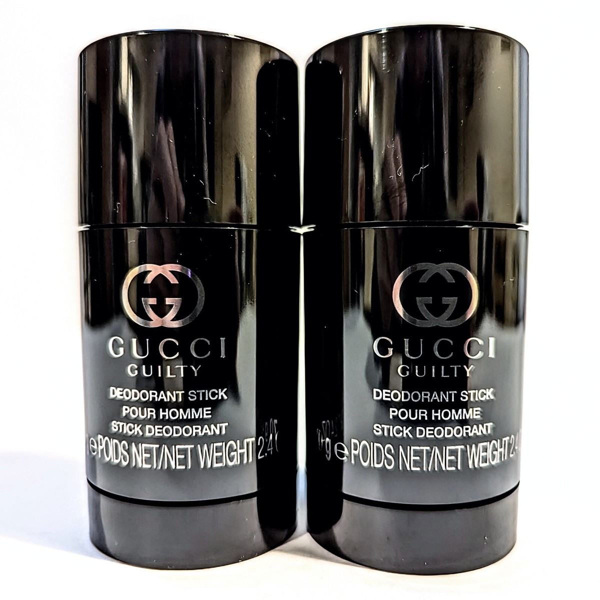 2x Gucci Guilty Deodorant Stick for Men, 75ml, Men's Deodorant