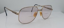 Vintage HeadHugger M31 Gold Pilot Metal Sunglasses Italy FRAMES ONLY