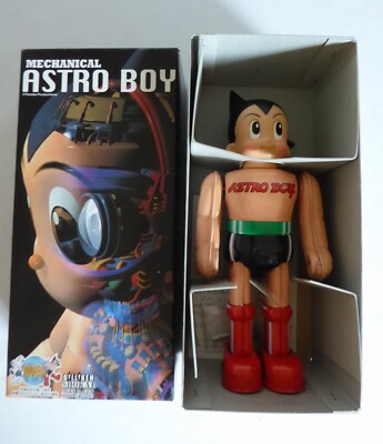 VINTAGE BILLIKEN SHOKAI JAPAN ASTRO BOY WIND UP TIN TOY (NEW