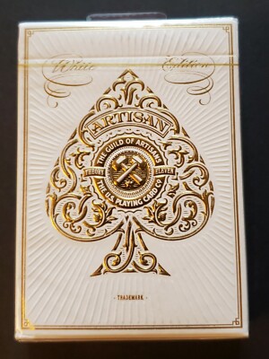 Artisan Playing Cards Deck (White) by Theory 11 