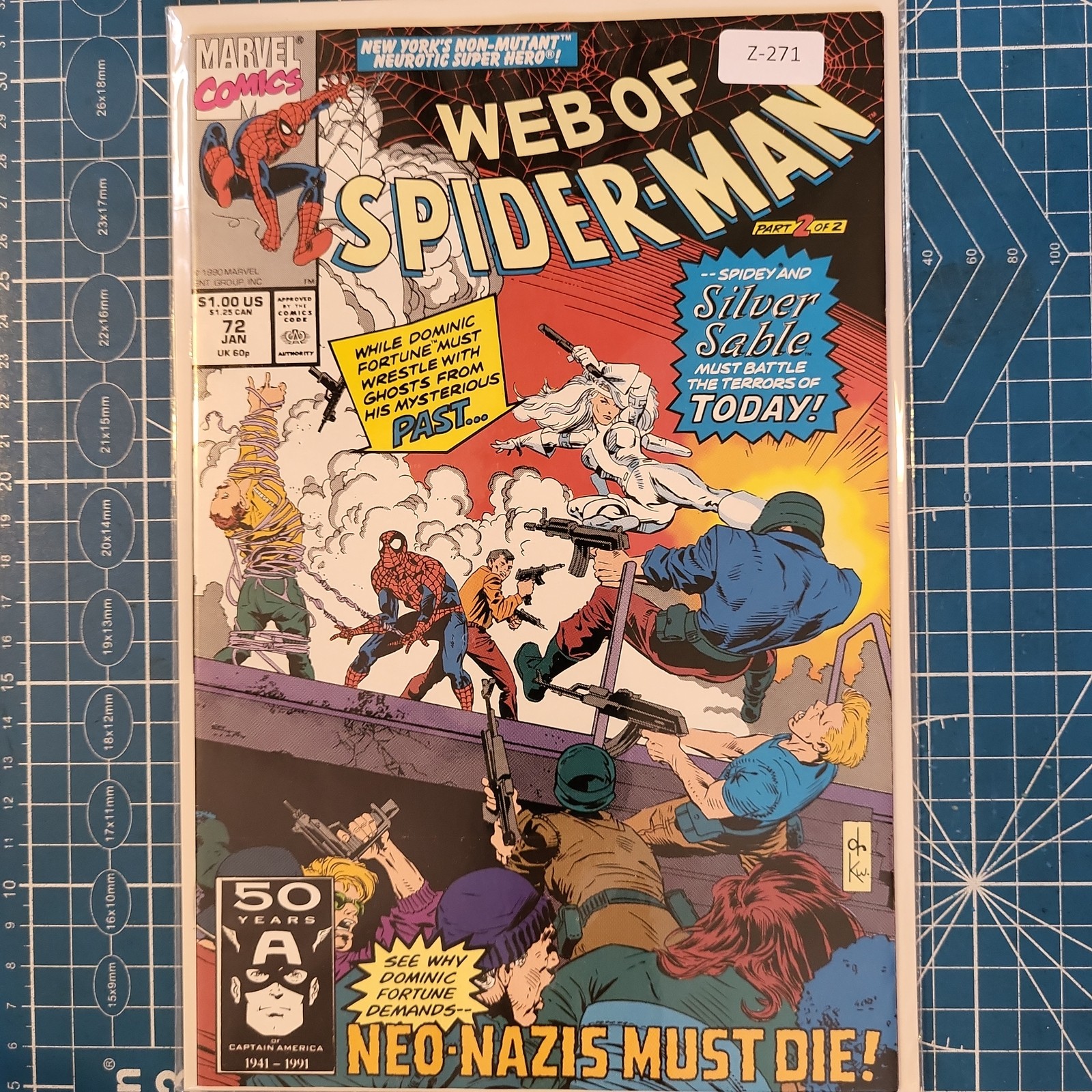WEB OF SPIDER-MAN #72 VOL. 1 9,0+ CÓMIC MARVEL Z-271