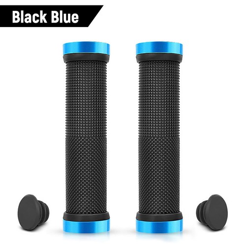 Anti Slip Soft Black Bike Handlebar Handle Hand Grips BMX MTB Mountain Bicycle - Picture 9 of 17