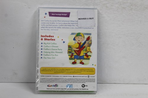 Caillou: Big Kid Caillou (DVD, 2017) New/Sealed - Picture 2 of 2