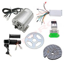 48V 1800W Brushless Motor Kit Controller Chain Sprocket for Electric Scooter ATV