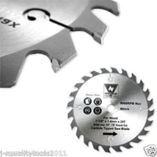 4 3/8" INCH SMALL FINE CARBIDE TIP TIPPED CIRCULAR POWER SAW BLADE FOR MAKITA