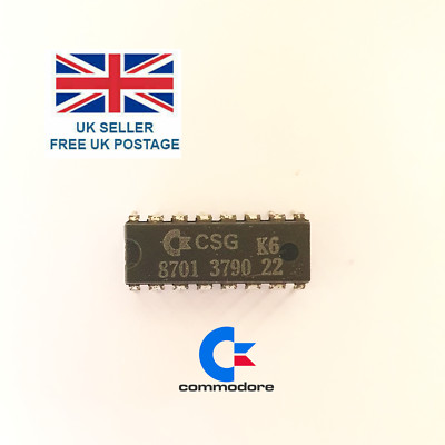 Commodore Clock Timing Generator Chip CSG 8701 MOS 8701 C64C C128