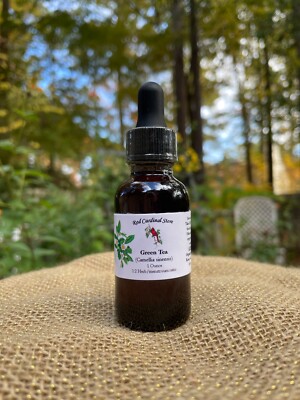 Green Tea Leaf (Camellia Sinensis) Tincture Herb Extract Double Extraction