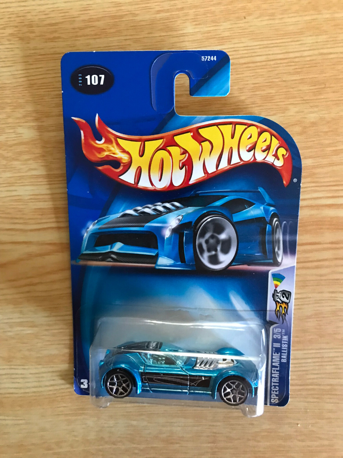 2003 Hot Wheels Spectraflame II Ballistik #107 NEW | eBay