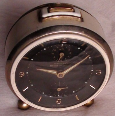 Junghans Trivox Silent Tic Alarm Clock in Working & nice condition