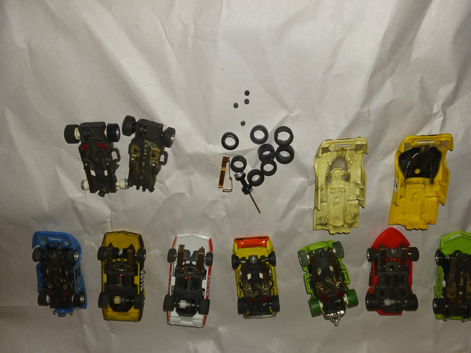 Lot Of Vintage Tyco, AFX Ho slot cars, Bodies, Parts eBay