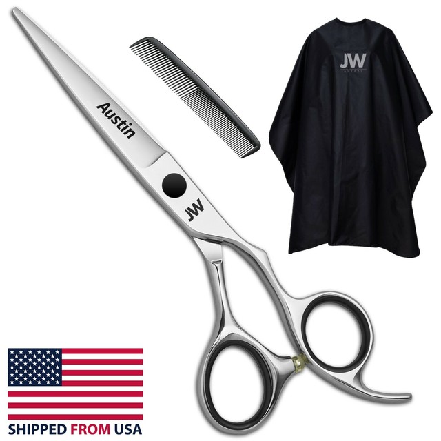 JW Professional Austin Series - Barber Hair & Home Cutting Scissors / Shears JW Professional Austin Series - Barber Hair & Home Cutting Scissors / Shears