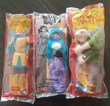 Burger King Hunchback Of Notre Dame Doll Puppet Figure lot 1996 Quasimodo
