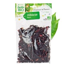 Sachet feuilles hibiscus BIO 50g pour infusion