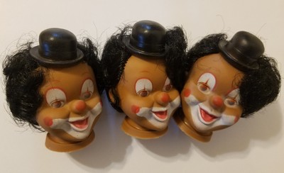clown doll heads