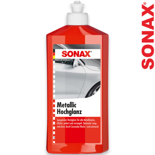 SONAX pulido metálico de alto brillo pulido brillante cera de carnauba pulido 500 ml - Imagen 1 de 1