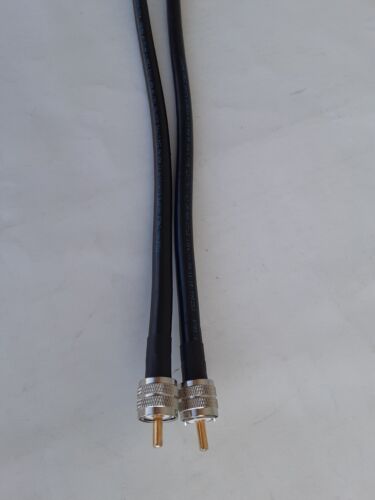 US MADE MIL-C-17 RG-214 PL259 to PL259 COAX CABLE CB,HAM,SCANNER 50 FT - Picture 3 of 3