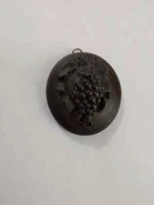 Antique 19th Century Bog Oak Memorial Locket