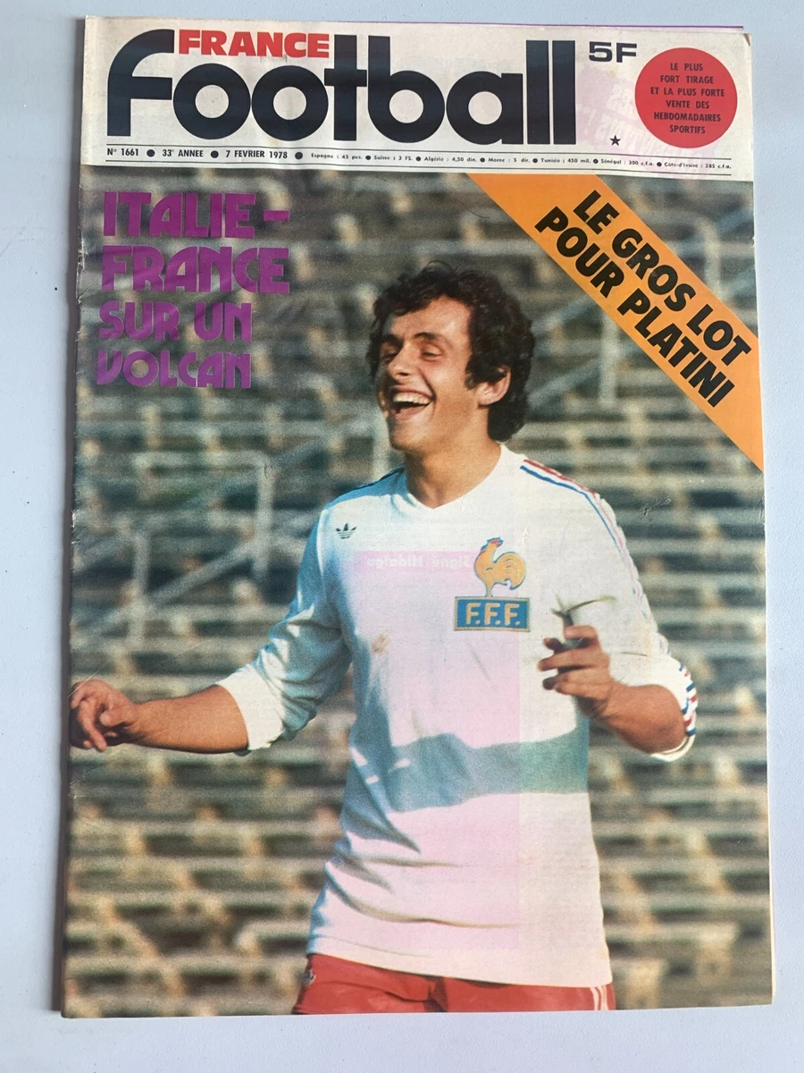 Revue France Football 1978 – N°1671 – Maillot Bastia Et Coupe D’Europe