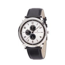 Pierre Cardin Black Mens Multi Dial Watch Pig...