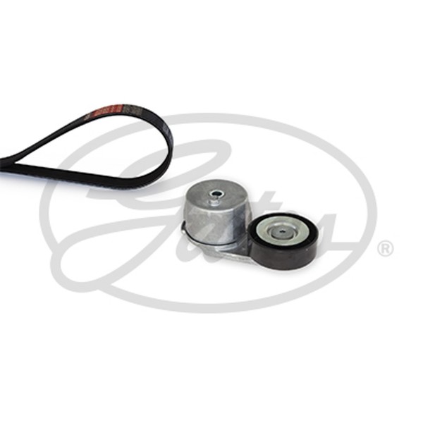 Keilrippenriemensatz Micro-V® Gates K015PK1680 FüR Mokka X15 Corsa Astra Opel-image