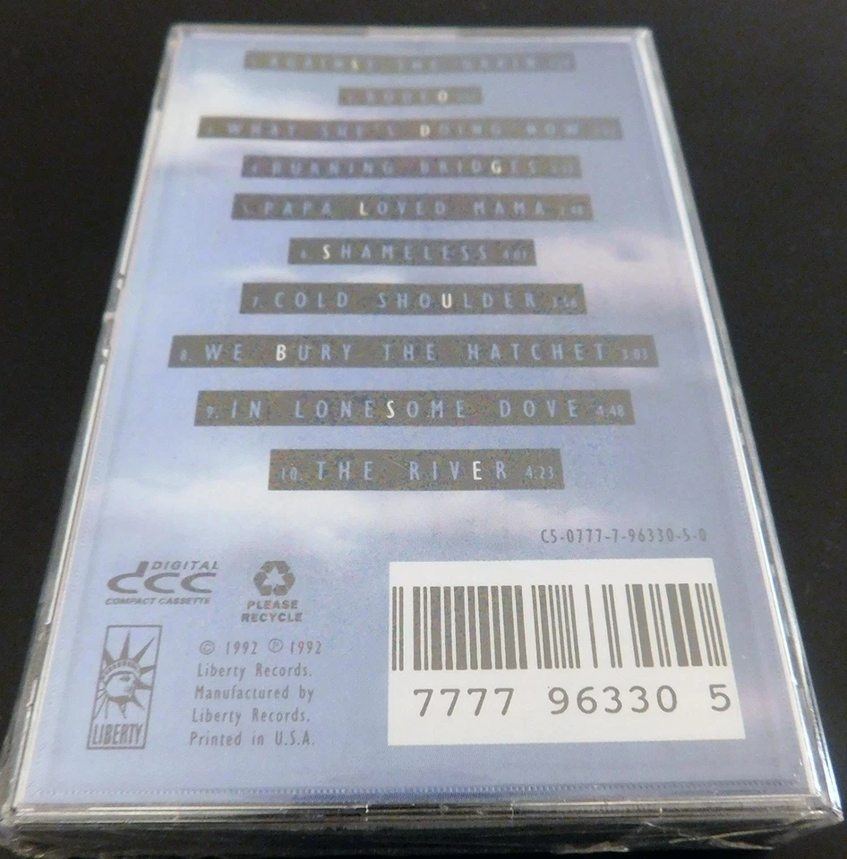 Garth Brooks-Roping' the Wind/1992 the 3rd Studio Album EMI DCC Tape. New Sealed - Image 2 of 2