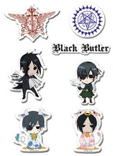 Black Butler - SD Puffy Sticker Set