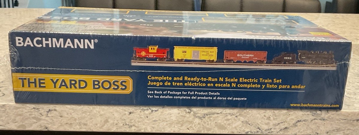 Bachmann Yard Boss Ready To Go Electric Train Set N Scale - Multi