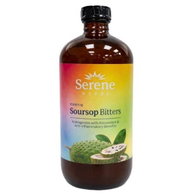 Soursop Bitters Pure 16 Oz 100 % natürliches Detox-Kraut