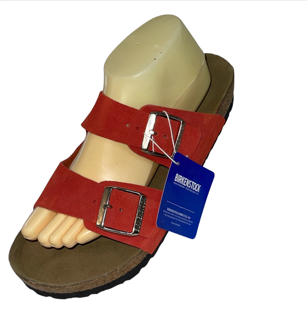 Birkenstock Arizona Birko-Flor Sandals Regular Wide Fit Sz 41