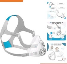 Durable AirFit F20 Replacement Headgear Set with Large Cushion - Easy Clean