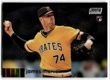 2020 Stadium Club Chrome James Marvel RC Pittsburgh Pirates #101