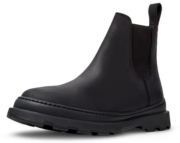 Camper Brutus+ Ankle Boots Herren Schwarz 40 Eu, Leder Stiefel-image